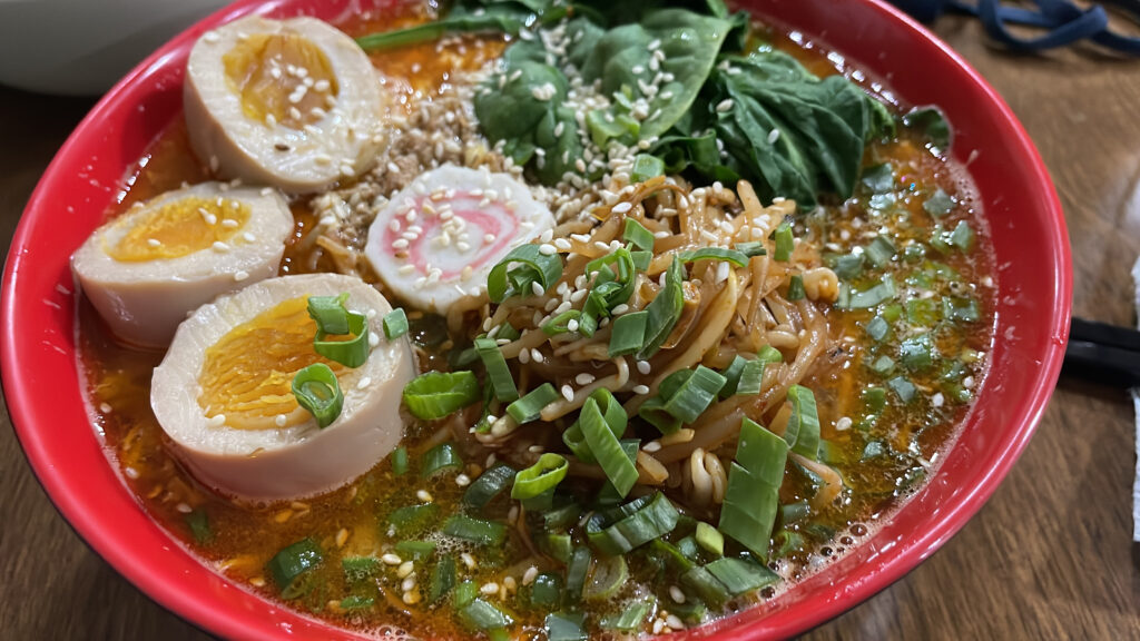 Tan tan Ramen del Kaori Ramen de Ramos Arispe, Coahuila